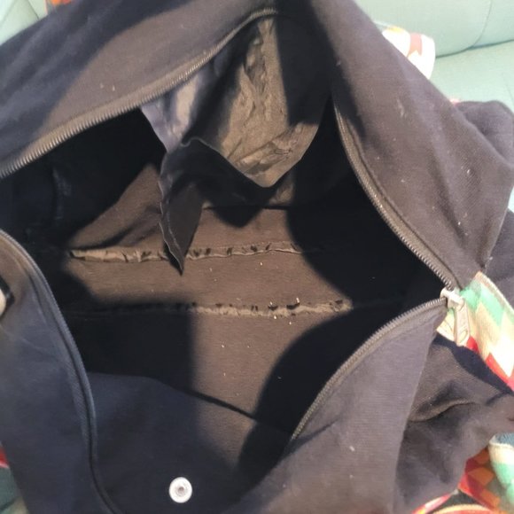 Black bag with colorful straps - Picture 2 of 2